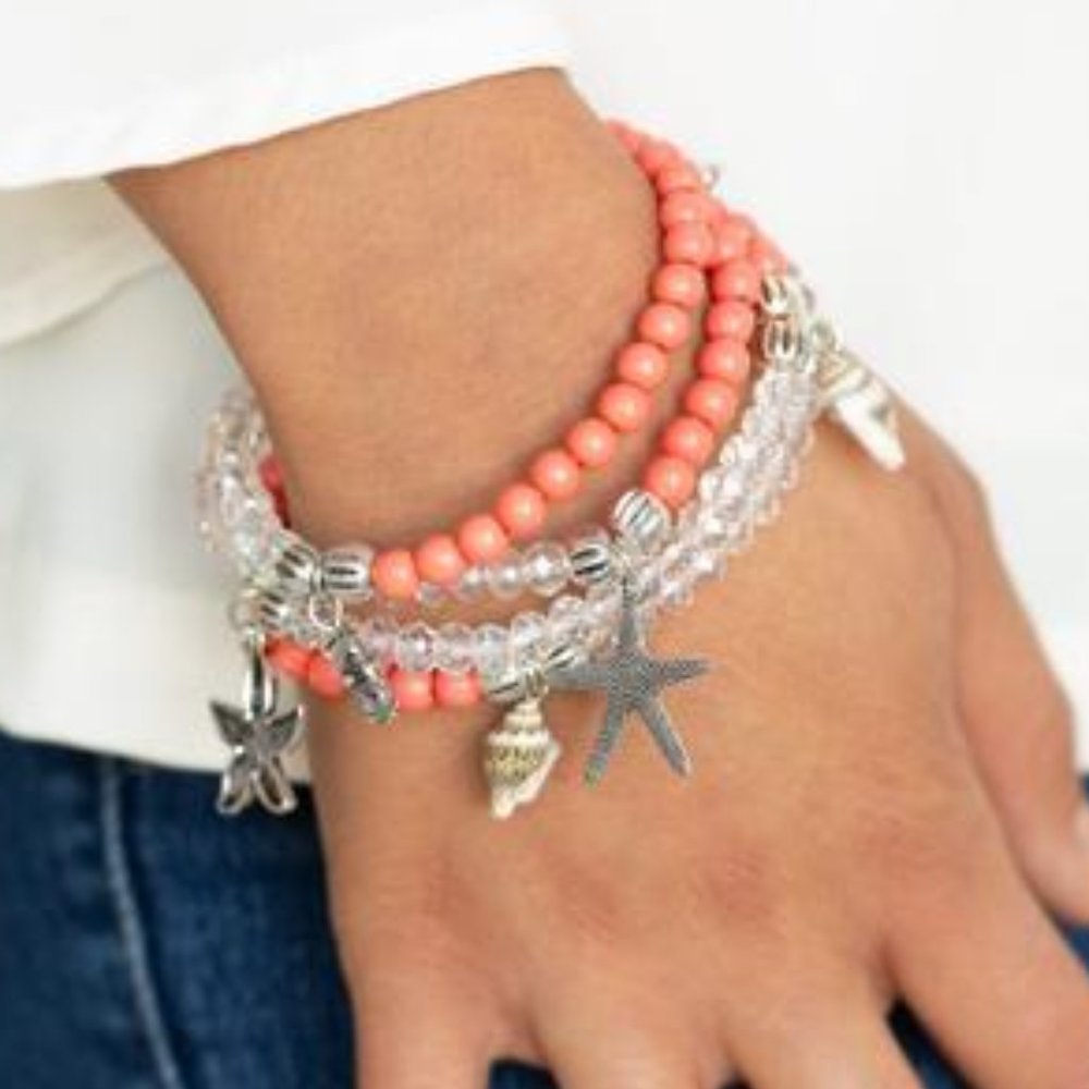 Orange Ocean Breeze Bracelet